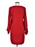 Tahari 100% Polyester Solid Red Casual Dress Size 6 - photo 2