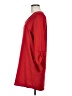 Tahari 100% Polyester Solid Red Casual Dress Size 6 - photo 5
