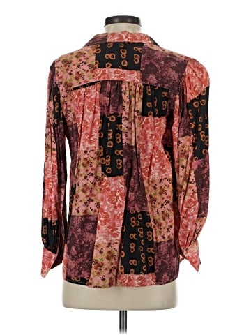 Porridge 3/4 Sleeve Blouse (view 2)