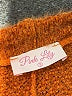 Pink Lily Brown Poncho Size S - photo 7