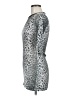 Zara Collection Silver 3/4 Sleeve Top Size M - photo 5