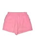 Shein 100% Polyester Solid Pink Shorts Size S - photo 2