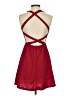 Shein Solid Red Cocktail Dress Size 2 - photo 2