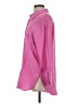Unbranded Pink 3/4 Sleeve Button-Down Shirt Size S - photo 5