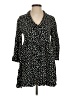 Zara 100% Polyester Black Casual Dress Size S - photo 1