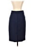MNG Solid Blue Formal Skirt Size 4 - photo 2