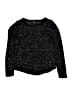 Jordache Tweed Black Pullover Sweater Size 10 - 12 - photo 1