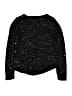 Jordache Tweed Black Pullover Sweater Size 10 - 12 - photo 2