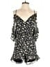 Bardot 100% Polyester Floral Black Romper Size 4 - photo 1