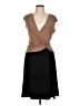 North Style Brown Cocktail Dress Size 10 (petite) - photo 1
