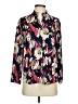 Nic + Zoe 100% Polyester Floral Ivory 3/4 Sleeve Blouse Size XS - photo 1