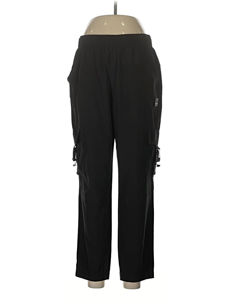 Pre-owned Dkny Sport Cargo Pants In Black