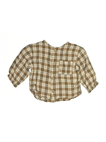 Zara Long Sleeve Button-Down Shirt (view 1)