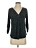 Beacon Black 3/4 Sleeve Blouse Size S - photo 1