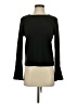 She + Sky Black Long Sleeve Top Size S - photo 1