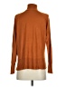 Zara 100% Viscose Brown Turtleneck Sweater Size S - photo 2
