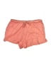 Zara Solid Orange Shorts Size L - photo 1