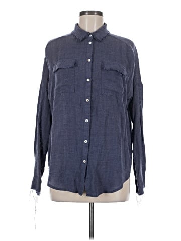 Ecote Long Sleeve Button-Down Shirt (view 1)