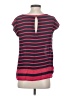 Joie 100% Silk Red Short Sleeve Top Size S - photo 2