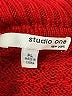 Studio One 100% Acrylic Red Casual Dress Size L (petite) - photo 7