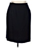 Lord & Taylor 100% Wool Solid Black Wool Skirt Size 16 - photo 1