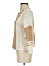 Blue Rain Color Block Tan Pullover Sweater Size S - photo 5