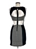 Sans Souci 100% Polyester Houndstooth Black Cocktail Dress Size M - photo 2