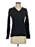 Tommy Hilfiger 100% Cotton Polka Dots Black Pullover Sweater Size S - photo 1