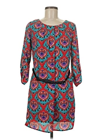 Pink Owl Casual Dress (view 1)