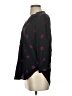 Amour Vert 100% Silk Black 3/4 Sleeve Silk Top Size XS - photo 5