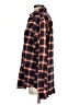 Old Navy 100% Cotton Plaid Orange Long Sleeve Button-Down Shirt Size S - photo 5