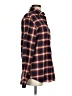 Old Navy 100% Cotton Plaid Orange Long Sleeve Button-Down Shirt Size S - photo 4