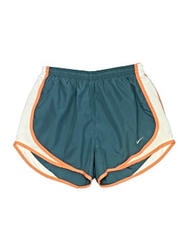 blue and orange nike shorts womens
