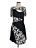 Artex Graphic Black Cocktail Dress Size M - photo 1
