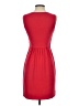 J.Crew 100% Polyester Solid Red Casual Dress Size 00 - photo 2