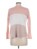 Flamingo Color Block Pink Pullover Sweater Size M - photo 2