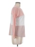 Flamingo Color Block Pink Pullover Sweater Size M - photo 4