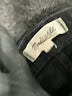 Madewell Solid Black Denim Skirt Size 23 waist - photo 4