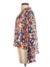 Zara 100% Polyester Tan Long Sleeve Blouse Size S - photo 5