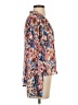 Zara 100% Polyester Tan Long Sleeve Blouse Size S - photo 4