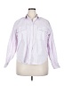 J.Crew Purple Long Sleeve Button-Down Shirt Size 18 - photo 1