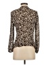 J.Jill 100% Rayon Brown Long Sleeve Blouse Size XS - photo 2