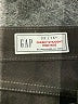 Gap 100% Polyester Metallic Black Casual Pants Size 33 waist - photo 4