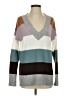 Halogen Color Block Gray Pullover Sweater Size S - photo 1