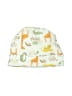 Little Beginnings Green White Beanie Size 0-3 mo - photo 1