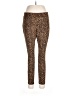 Old Navy Animal Print Brown Leggings Size L - photo 1