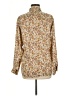 Gerard Darel Paisley Ivory Long Sleeve Blouse Size 6 (38) - photo 2