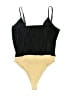 WAYF 100% Polyester Black Bodysuit Size L - photo 2
