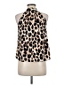 Shein Tan Sleeveless Blouse Size 6 - photo 2