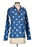 Eddie Bauer 100% Polyester Stars Blue Pullover Sweater Size XS - photo 1